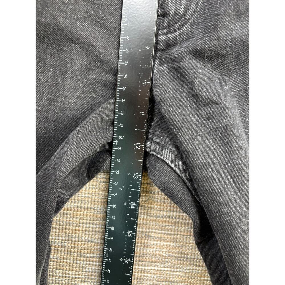 Abercrombie & Fitch The Skinny High Rise Jeans Womens Size 12S Black Curve Love - Picture 8 of 9